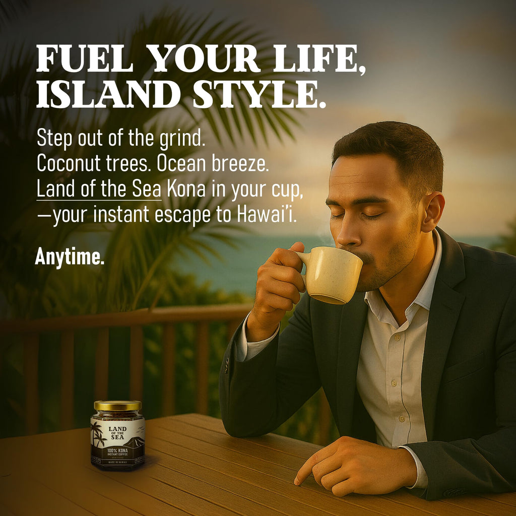 Hawaiian Instant Coffee 3 Packs Medium Roast Freeze Dried Arabica X100