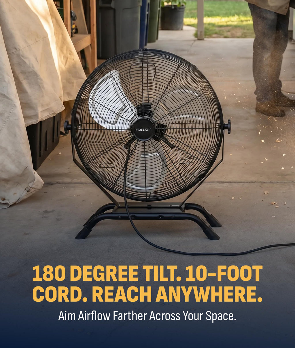 20" Outdoor Wall Mount Fan X35323