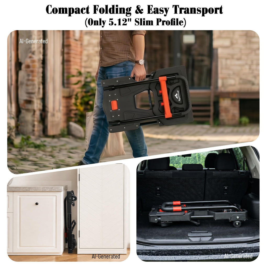 2-in-1 Folding Hand Truck Dolly W5198