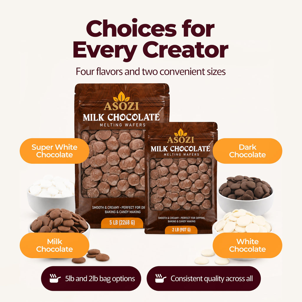 Milk Chocolate Melting Wafers 5lb L21185
