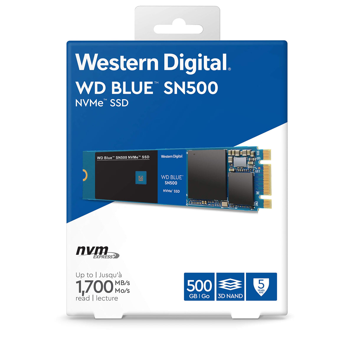 500GB NVMe Internal SSD M.2 2280 X781