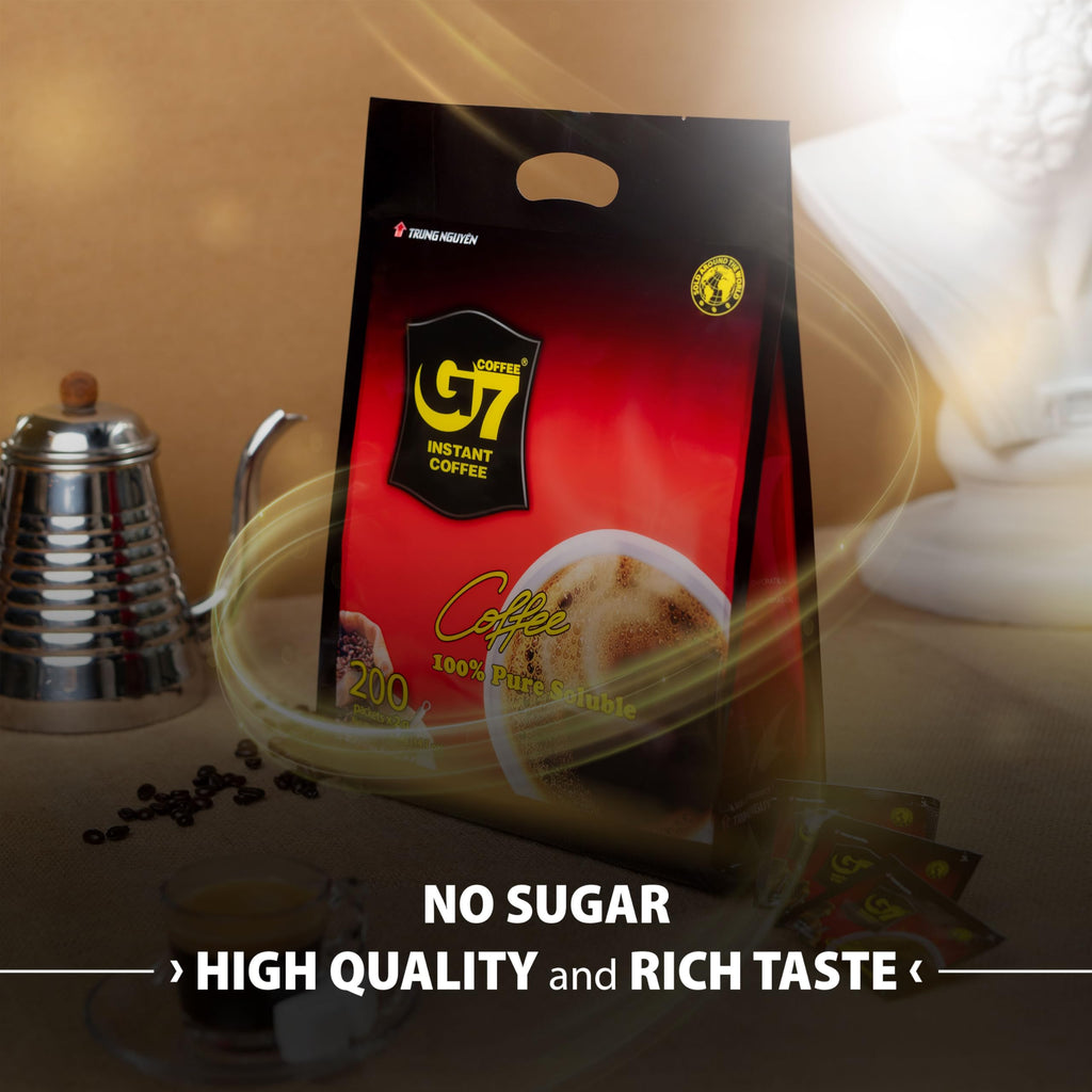 Pure Black and Cappucino Hazelnut Instant Coffee V275