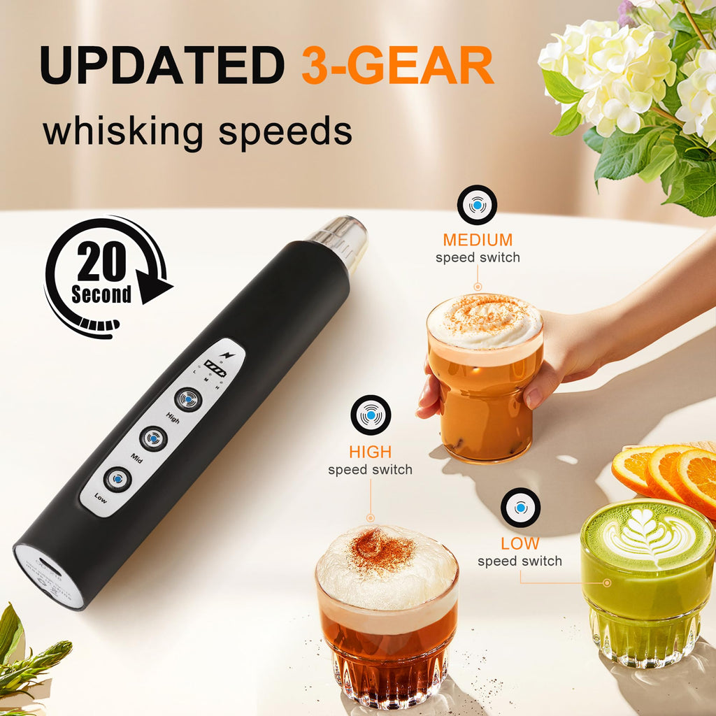 Handheld Milk Frother Wand D532195