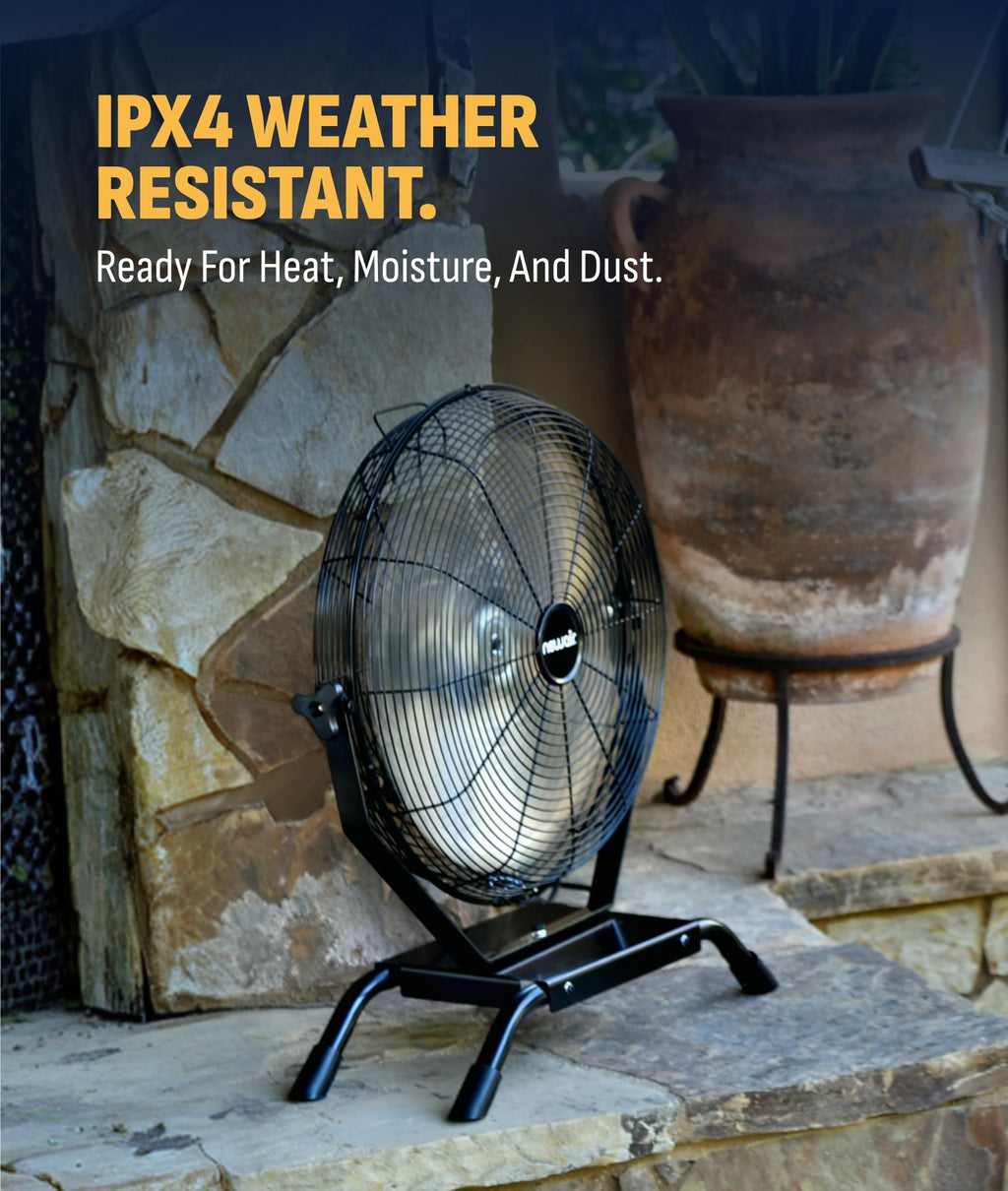 20" Outdoor Wall Mount Fan X35323