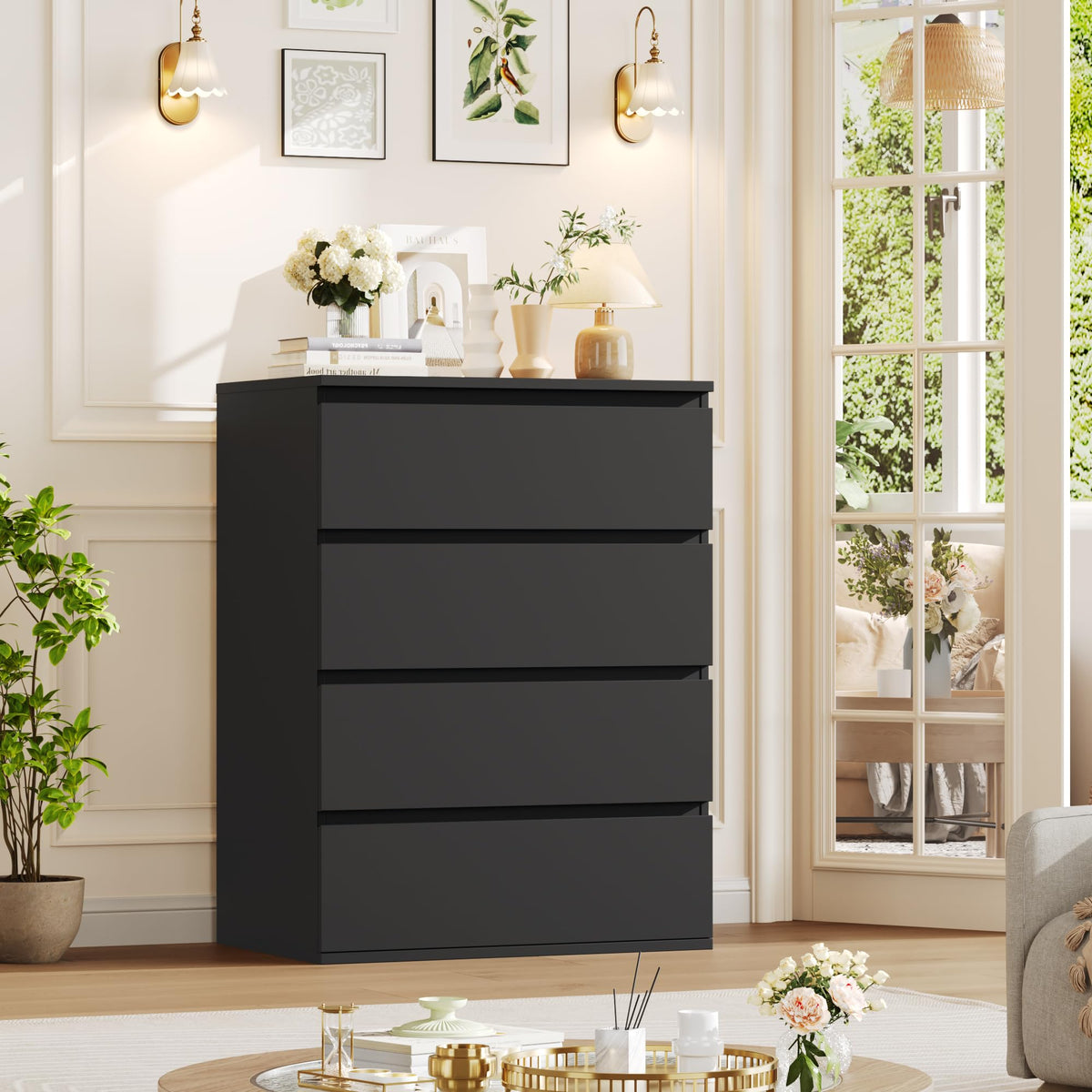 Black Dresser W5671