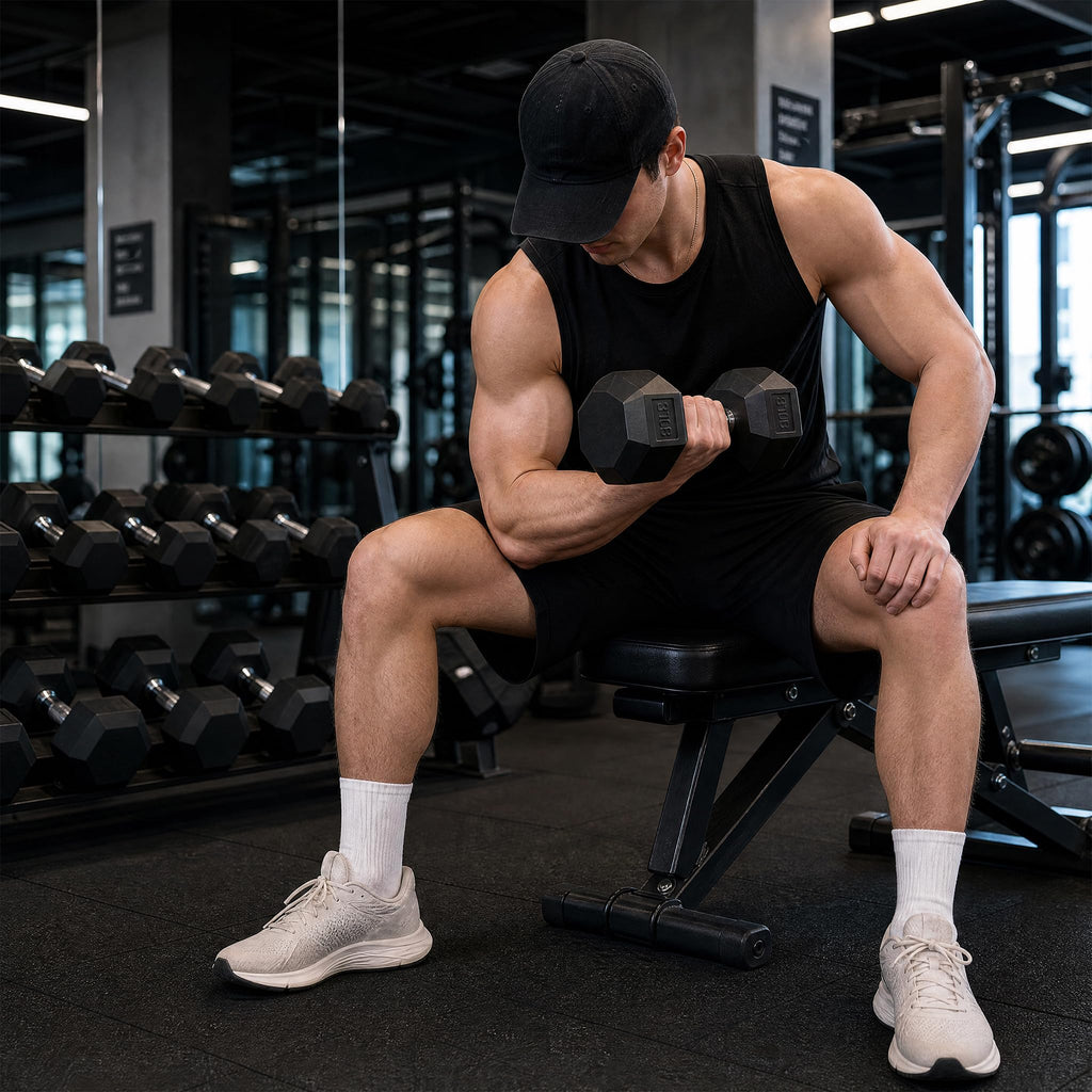 Dumbbell Set with Rack S7057