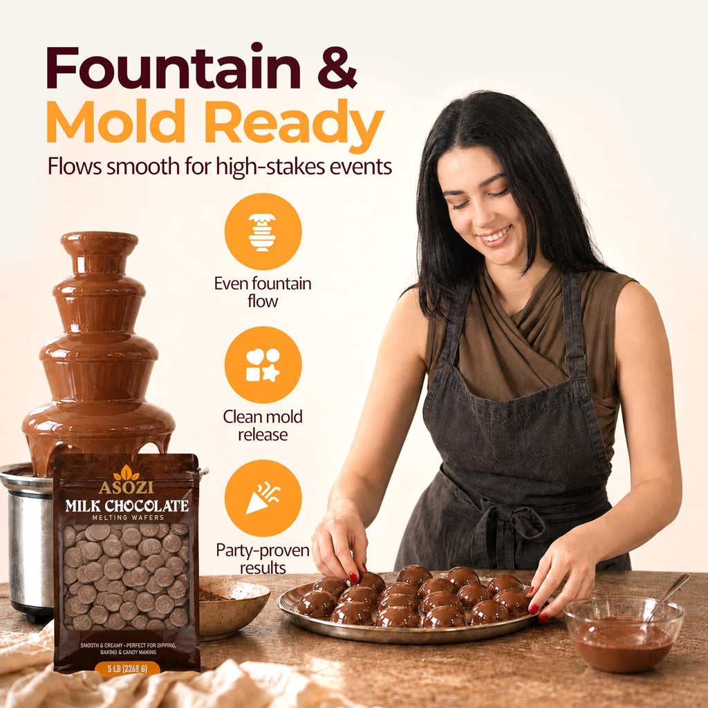 Milk Chocolate Melting Wafers 5lb L21185