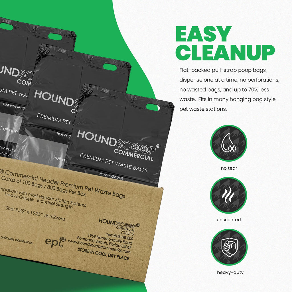 XL Pull-Strap Header Pet Waste Bags A206084