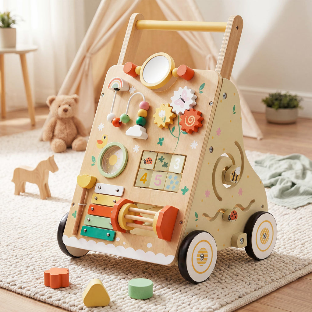Wooden Baby Push Walker T34942