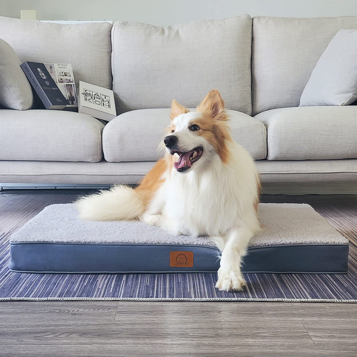 Washable Orthopedic Large Dog Bed J8618