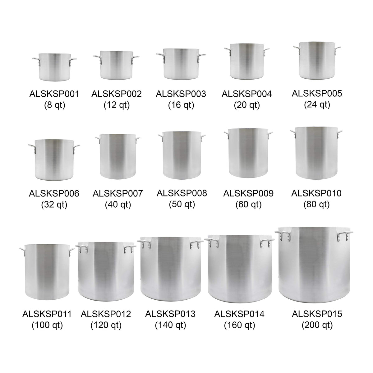 60 quart Aluminum stock pot Y167115