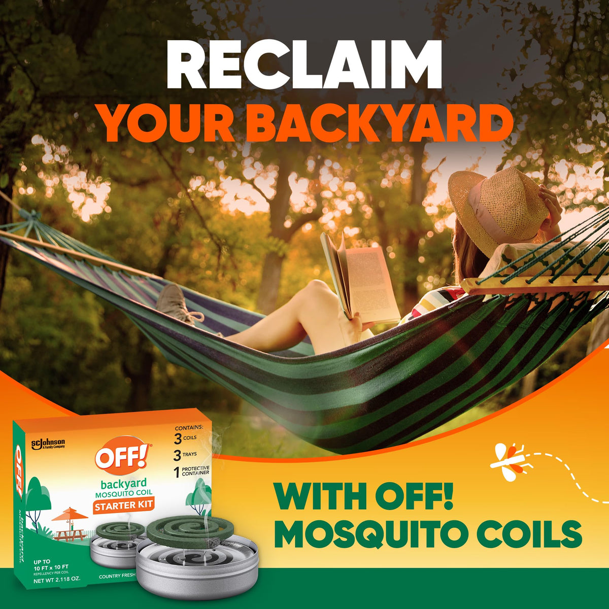 Mosquito Coils with Trays 3 Count (Pack of 3) C67261
