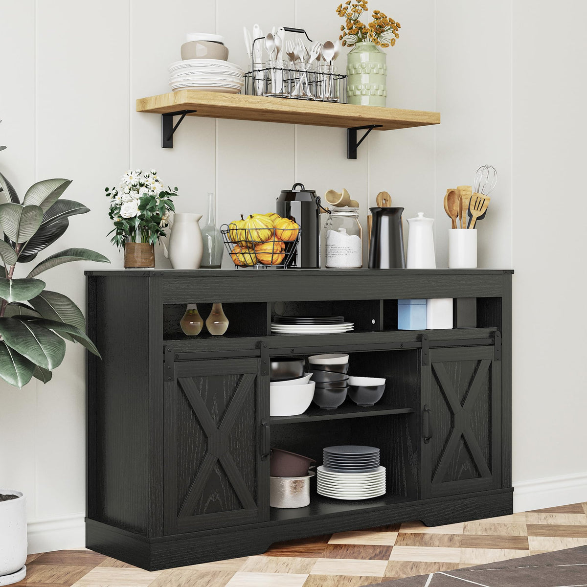 Farmhouse TV Stand S644424