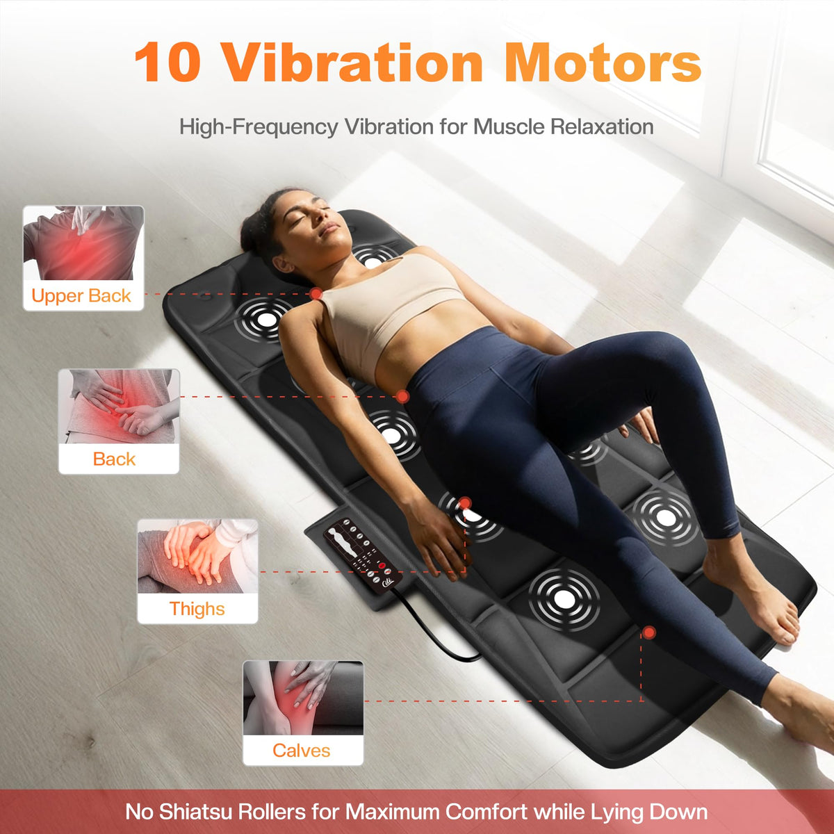 Full Body Massage Mat with Heat I9258