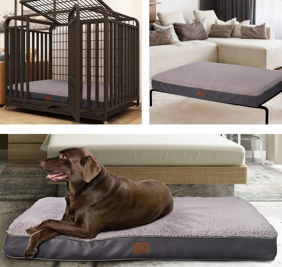 Washable Orthopedic Large Dog Bed J8618