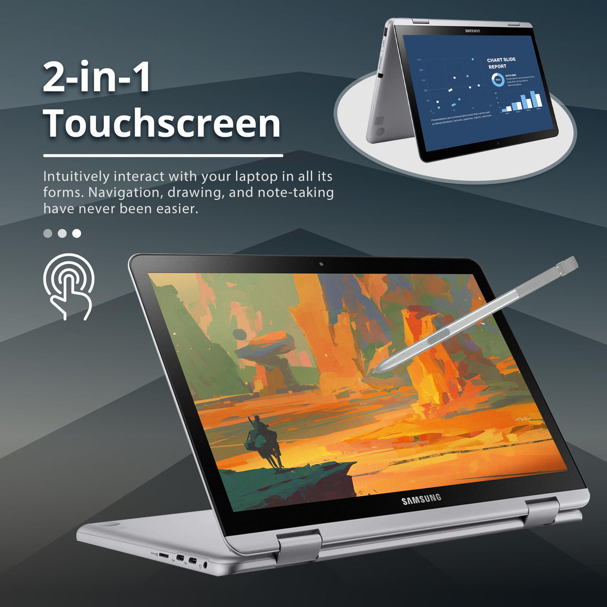 12.2" Touchscreen 2-in-1 Laptop L35323
