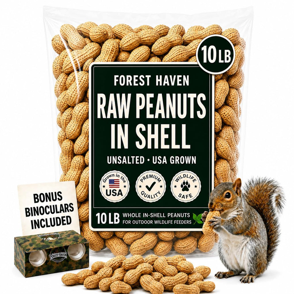 Raw Unsalted Peanuts in Shell 10LB Wildlife Food K9809