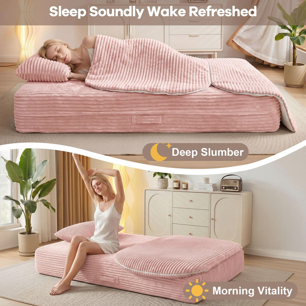 75'' Folding Sleeper Sofa Bed E2434