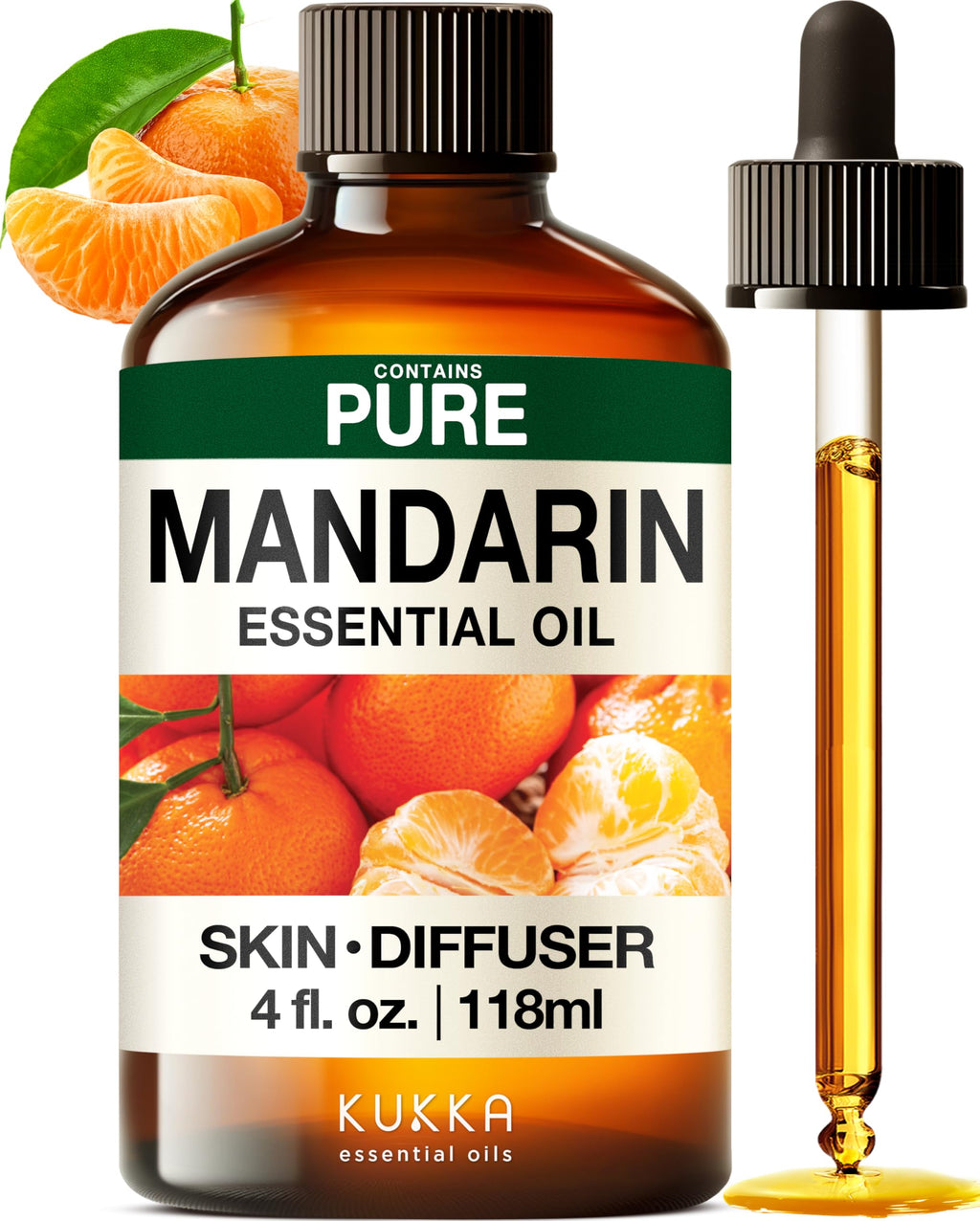 Lavender Mandarin Essential Oil Set 2X 4 Fl Oz D8274