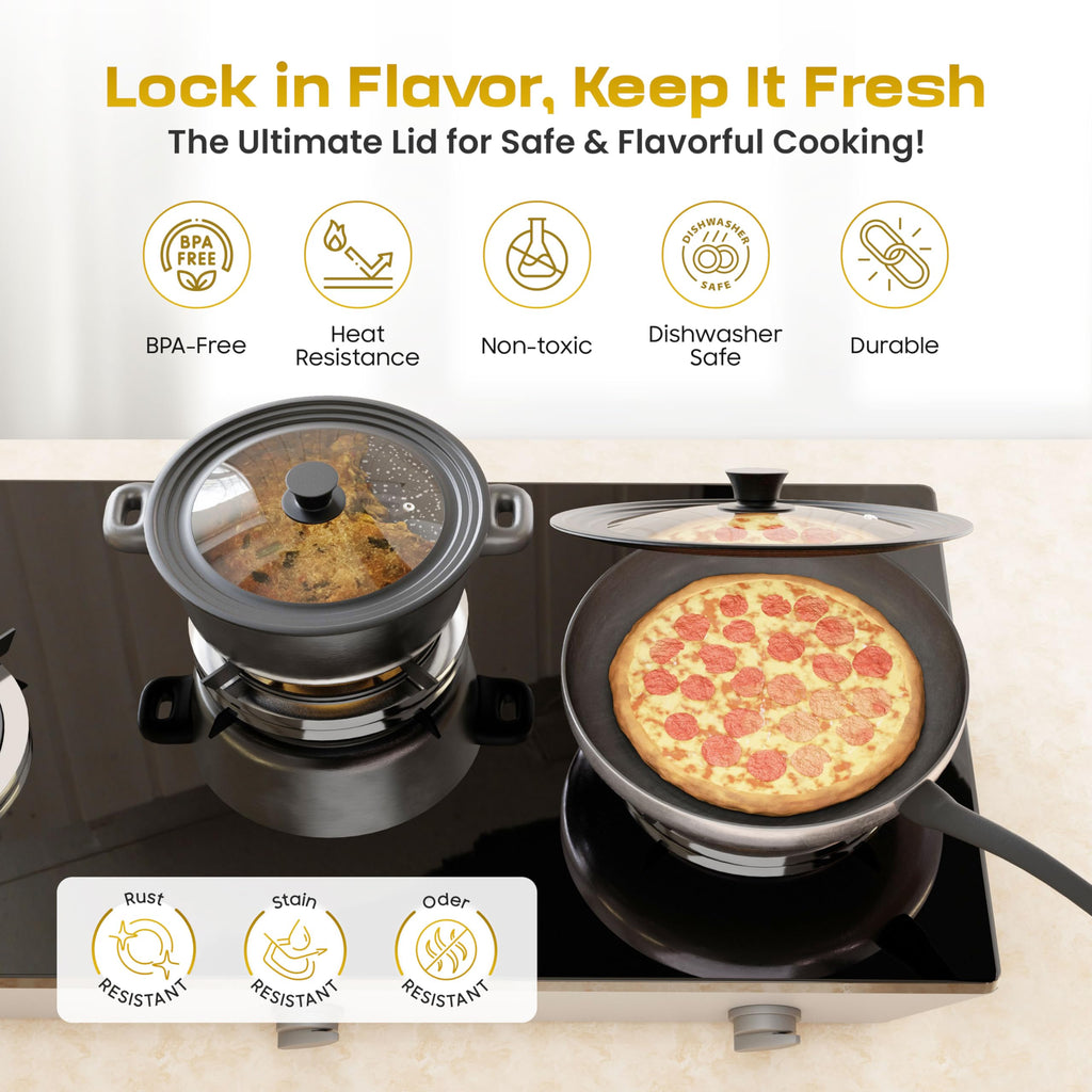 Universal Lid for Pots, Pans & Skillets, 7.5-11.5" C3668