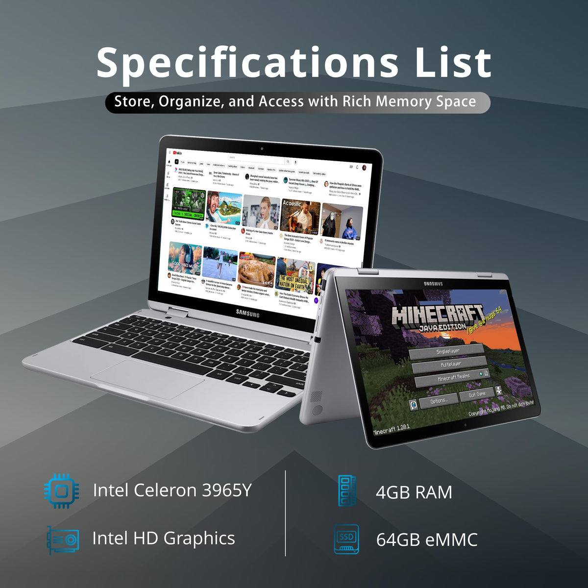 12.2" Touchscreen 2-in-1 Laptop L35323