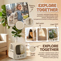 Cat Carrier Backpack, 13.8 Inches L298727