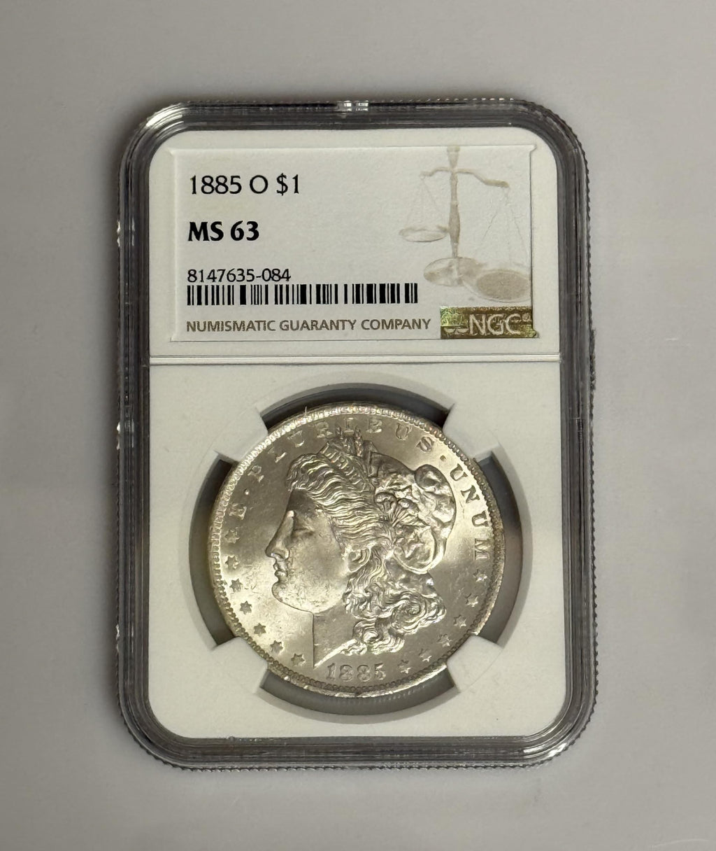 Morgan Silver Dollar Graded Coin V2408