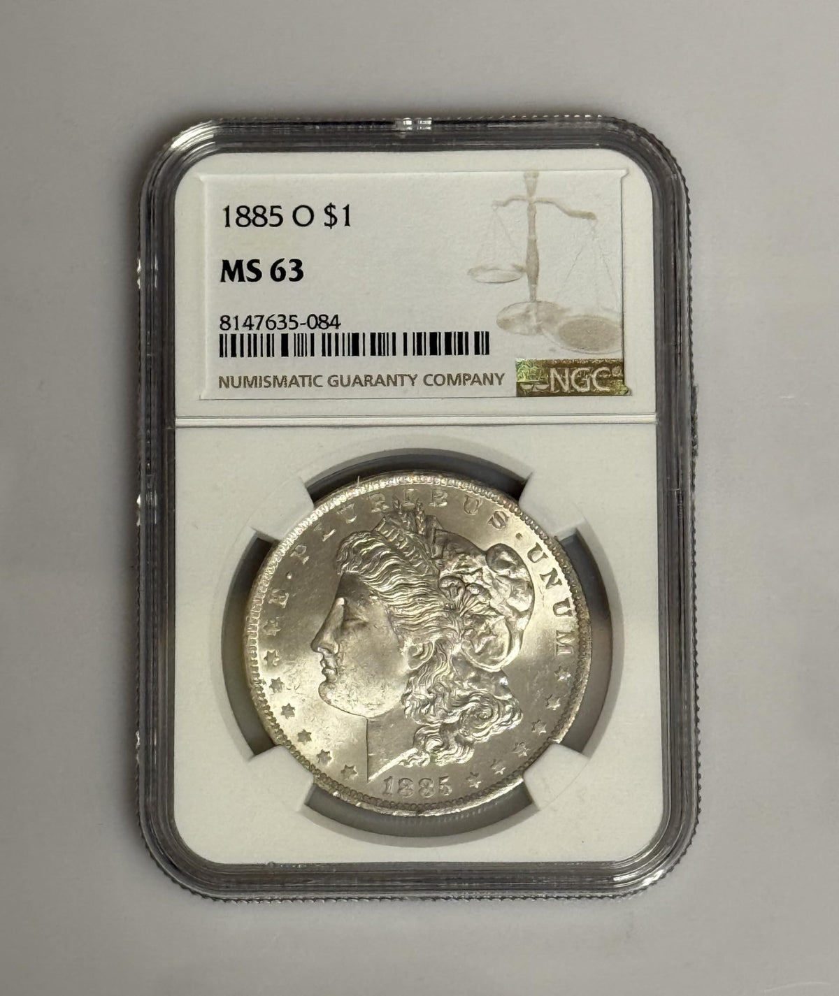 Morgan Silver Dollar Graded Coin V2408