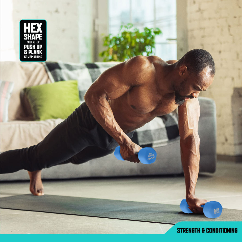 Neoprene Dumbbells Set with Non-Slip Grip X914