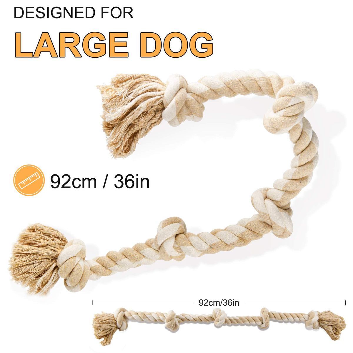 Dog Rope Toys for Aggressive Chewers Z88706