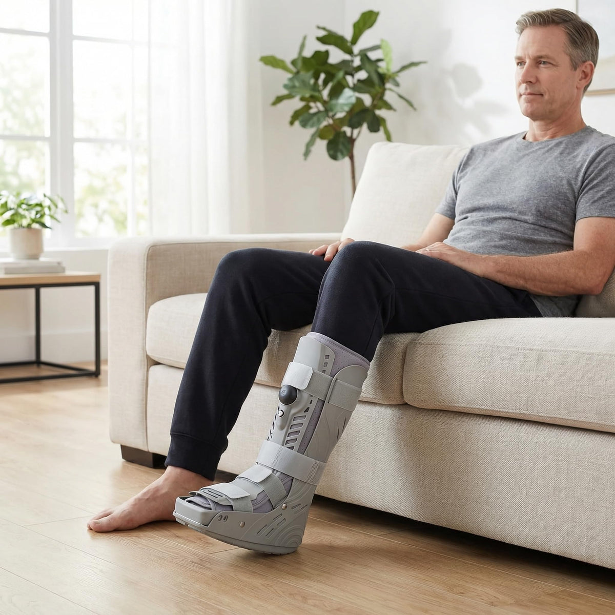 Tall Inflatable Orthopaedic Walking Boot J939040