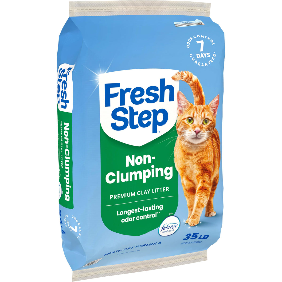 Non-Clumping Cat Litter with Odor Control, 35 lb. Bag R12647