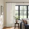 70 Inch Pinch Pleated Semi Sheer Curtains Q5660