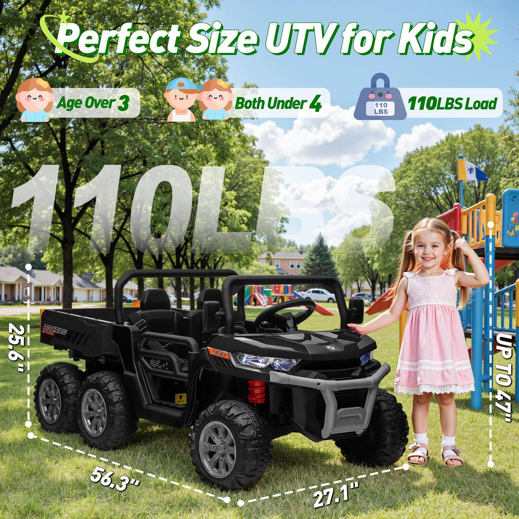 24V 2 Seater Ride on Dump Truck with Remote Control Z754811