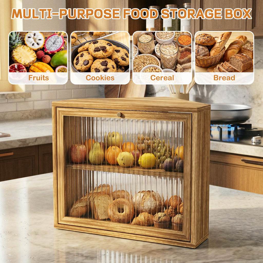 Double Layer Bread Box Y976