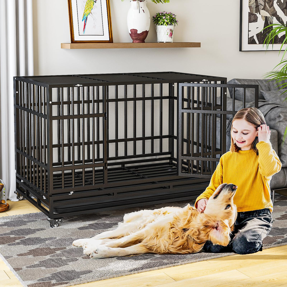 48 Inch Heavy Duty Dog Crates P589750